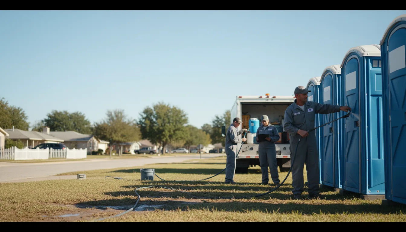 Long-Term Portable Toilet Rental in Lakeville, OH near me